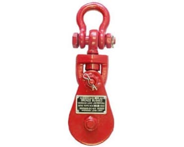 H421 champion snatch block with shackle