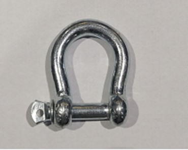 EUROPEAN BOW SHACKLE WITH SCREW PIN