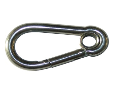 Snap hook with eyelet, ZP